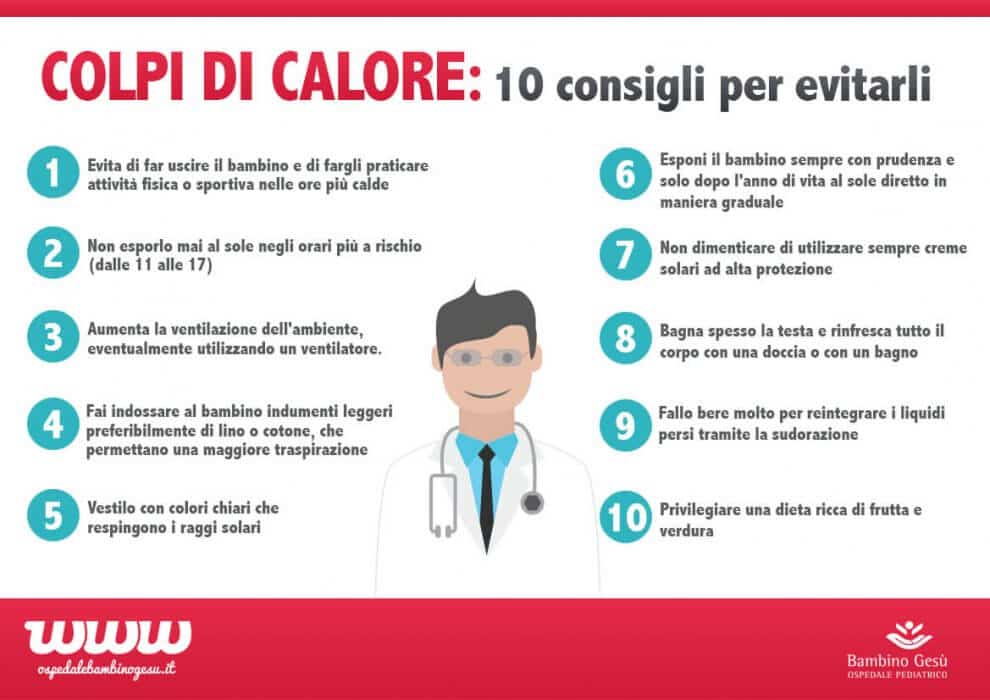 Ipertermia E Colpo Di Calore Nei Bambini Sintomi E Rimedi