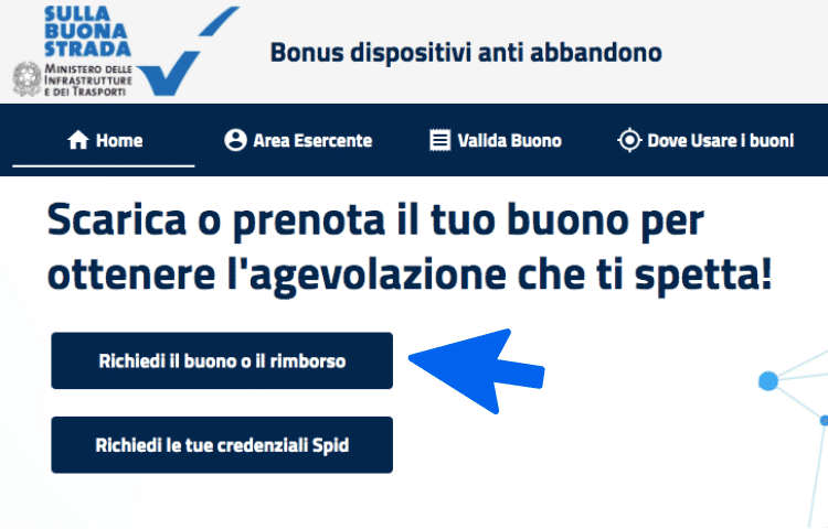 bonuseggiolino.it rimborso antiabbandono